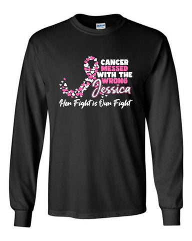 Jessica's Fundraiser '24 - Long Sleeve Tee (Youth & Adult) 2 Colors