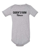 CFF - BELLA + CANVAS Infant Jersey One Piece | Caden's Farm Fitness