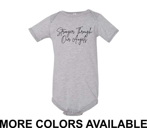 CFF - BELLA + CANVAS Infant Jersey One Piece | Stronger Through Our Angels