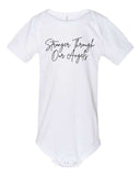 CFF - BELLA + CANVAS Infant Jersey One Piece | Stronger Through Our Angels
