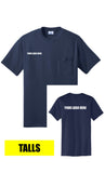 Holland Companies-Port & Co™ Tall Core Blend Pocket Tee