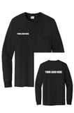 Holland Companies - Port & Co™ Tall Long Sleeve Essential Pocket Tee