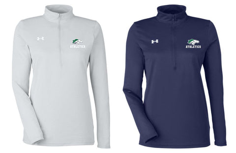 BK Athletics - Under Armour Ladies' Team Tech Half-Zip
