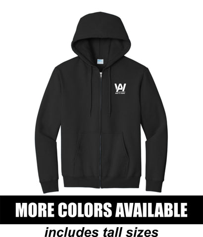 Art's Way - Port & Co™ Essential Fleece Full-Zip Hooded Sweatshirt