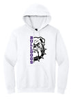LM Bulldogs '26 -Youth & Adult Gildan Hooded Sweatshirt| Design 1