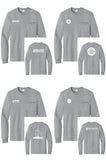 Holland Companies - Port & Co™ Tall Long Sleeve Essential Pocket Tee