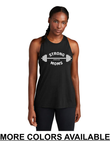 CFF - Sport-Tek® Women's PosiCharge® Tri-Blend Wicking Tank | Strong Moms Lift Club