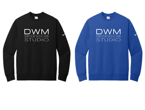 DWM-Nike Club Fleece Sleeve Swoosh Crew | DWM True Logo