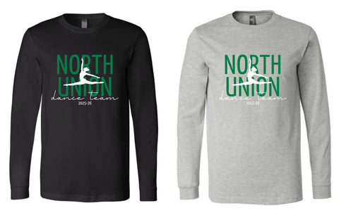 NU STATE DANCE '26 - BELLA + CANVAS Heather CVC Long Sleeve Tee