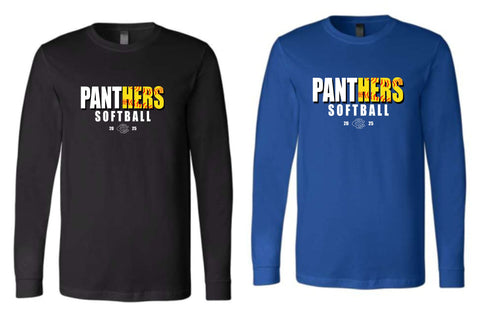 CS Softball '25 - BELLA + CANVAS - Jersey Long Sleeve Tee