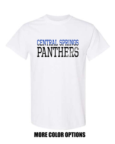 CS Spirit Shop - Gildan Short Sleeve Tee | 2 Tone CS PANTHERS