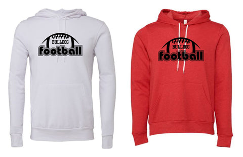 Algona Football '25 - BELLA + CANVAS Unisex Sponge Fleece Hoodie Sweatshirt | Football Design