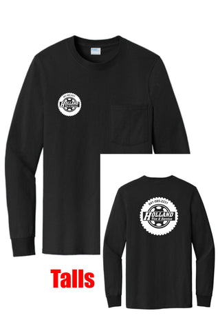Holland T&S -Tall Long Sleeve Pocket Tee