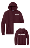 Holland Companies-Port & Co™ Tall Essential Fleece Pullover Hooded Sweatshirt