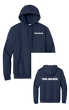 Holland Companies-Port & Co™ Tall Essential Fleece Pullover Hooded Sweatshirt
