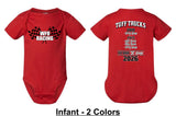 WFO Tuff Trucks 2026-Rabbit Skins Infant Fine Jersey Bodysuit