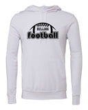 Algona Football '25 - BELLA + CANVAS Unisex Sponge Fleece Hoodie Sweatshirt | Football Design