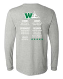 NU STATE DANCE '26 - BELLA + CANVAS Heather CVC Long Sleeve Tee