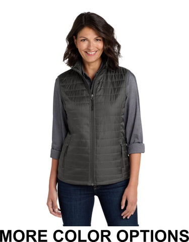 WIB Port Authority® Women's Packable Puffy Vest