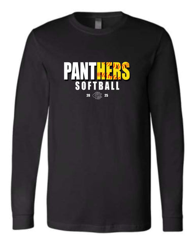 CS Softball '25 - BELLA + CANVAS - Jersey Long Sleeve Tee