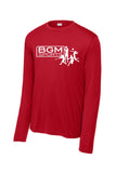 BGM Sports - Sport Tek Performance Long Sleeve  T-Shirt (Youth/Adult)