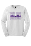 LM Bulldogs '26 -Youth & Adult Gildan Long Sleeve Tee | Design 2