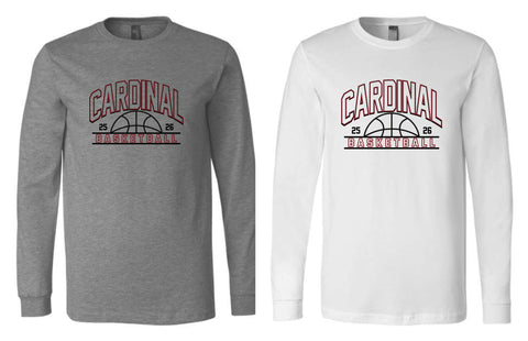 GHV Basketball '25 -BELLA + CANVAS - Jersey Long Sleeve Tee