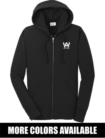 Art's Way - Port & Co™ Women's Core Fleece Full-Zip Hooded Sweatshirt