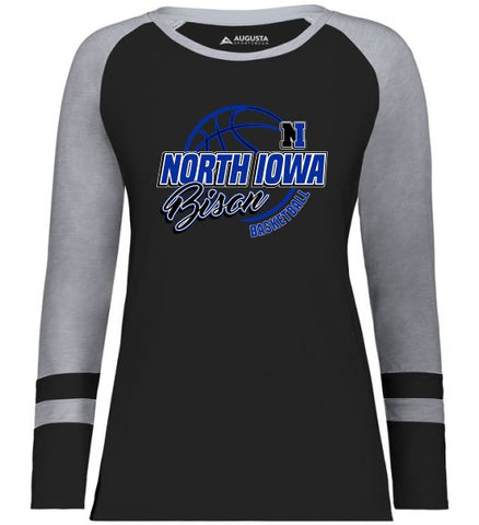 NI Basketball 2025 - Ladies Fanatic 2.0 Long Sleeve Tee