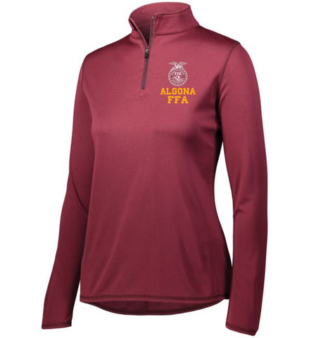 Algona FFA '25 - Ladies Attain Wicking 1/4 Zip Pullover
