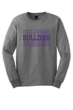 LM Bulldogs '26 -Youth & Adult Gildan Long Sleeve Tee | Design 2