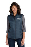 W. Realtors -Port Authority® Women's Packable Puffy Vest (Embroidered)