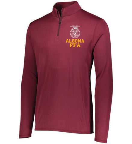 Algona FFA '25 - Attain Wicking 1/4 Zip Pullover