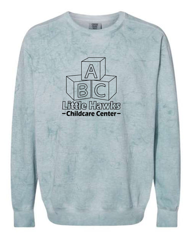 Little Hawks - Comfort Colors - Colorblast™ Crewneck Sweatshirt