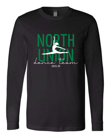 NU STATE DANCE '26 - BELLA + CANVAS Heather CVC Long Sleeve Tee