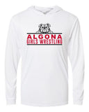 Algona Girls Wrestling '26-Paragon  Unisex Bahama Performance Hooded Long Sleeve T-Shirt | DESIGN 1