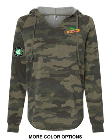 ABS-Independent Trading Co. Women’s Lightweight California Wave Wash Hooded Sweatshirt