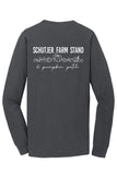Schutjer Farm Stand - Port & Co™ Beach Wash® Garment-Dyed Long Sleeve Te