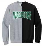 NU Holiday '26- Split Colors - Gildan Crewneck Sweatshirt