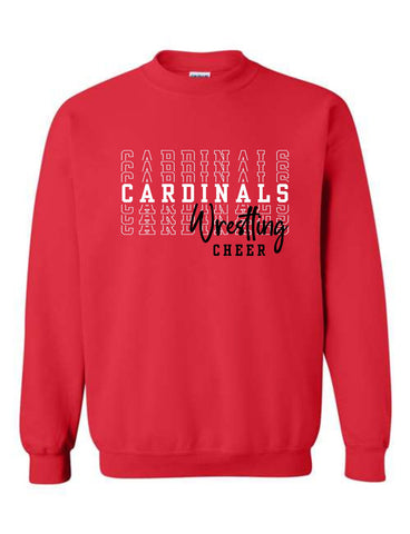 GHV Wrestling Cheer '25 - Crewneck Sweatshirt  Youth, Adult, Talls