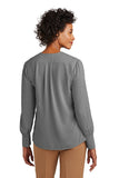 FTSB - Brooks Brothers® Women’s Open-Neck Satin Blouse