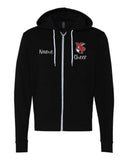 NP Cheer - BELLA + CANVAS Sponge Fleece Full-Zip Hoodie