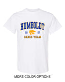 Humboldt State Dance '27 - Gildan Short Sleeve Tee | Roster