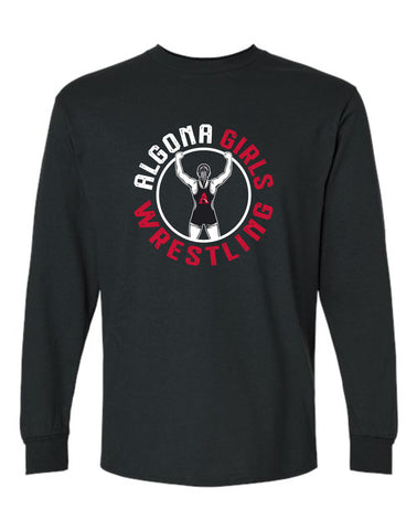 AHS Girls Wrestling '25 - Gildan Unisex DryBlend® 50/50 Long Sleeve T-Shirt