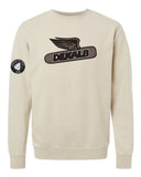 ABS-Independent Trading Co. Unisex Midweight Pigment-Dyed Crewneck Sweatshirt