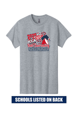 ICCA '25 - Short Sleeve Tee | Official/Roster Design