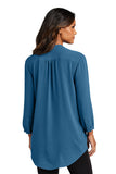 FTSB - Port Authority® Ladies 3/4-Sleeve Textured Crepe Tunic