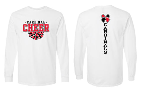 GHV Cheer '25 -  Long Sleeve Tee - Adult, Talls