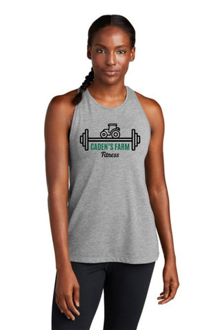 CFF - Sport-Tek® Women's PosiCharge® Tri-Blend Wicking Tank | CFF True Logo|