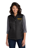 W. Realtors -Port Authority® Women's Packable Puffy Vest (Embroidered)